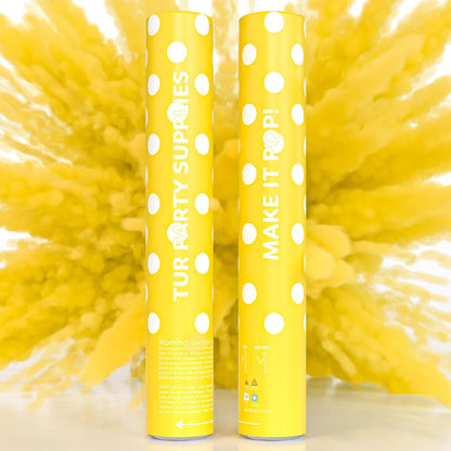 Biodegradable color powder cannon with polka-dot design for photography, color runs and reveals — product view 15