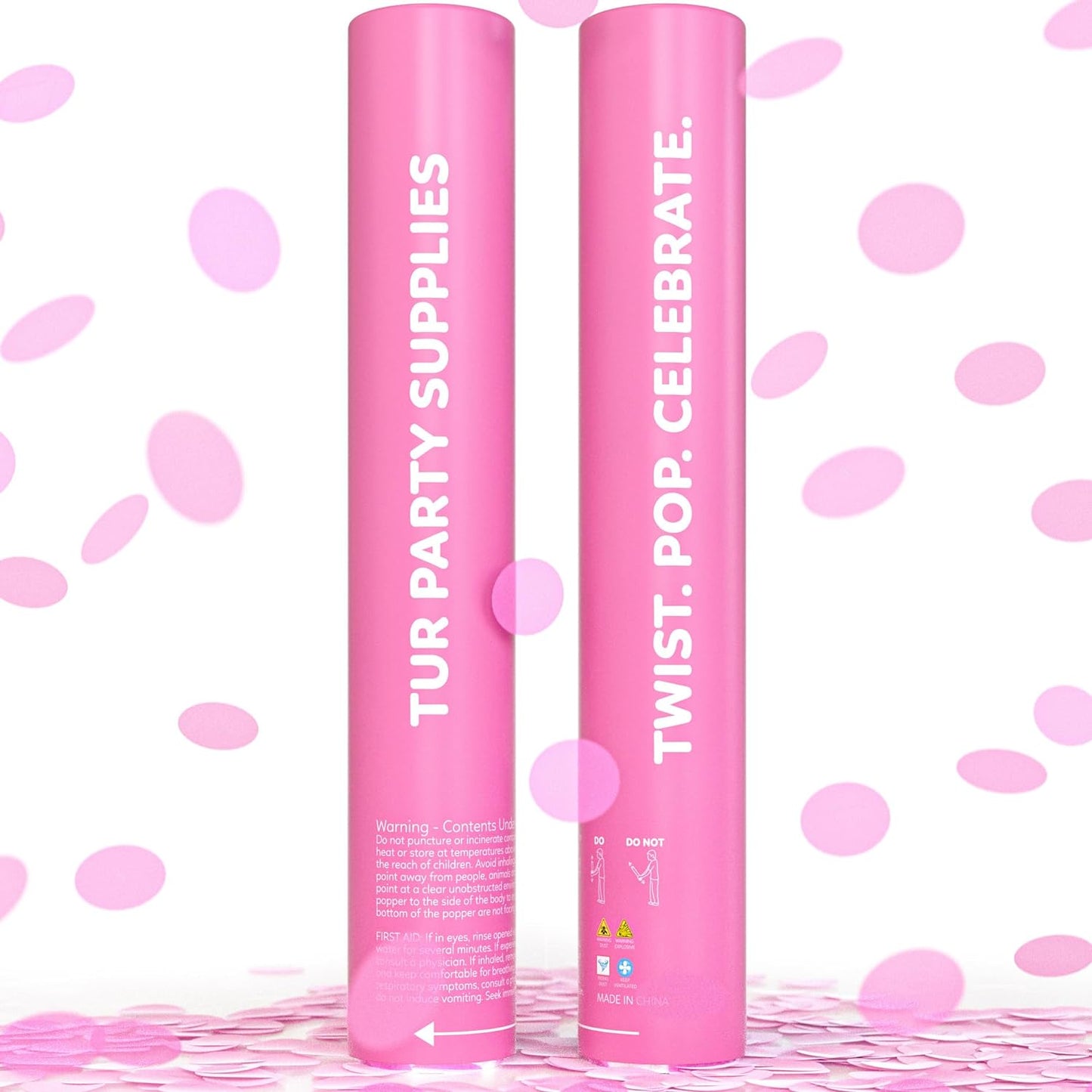 Biodegradable single-color confetti cannon that launches up to 25 feet — product view 8