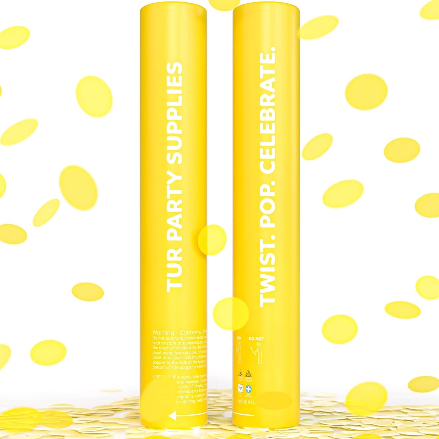 Biodegradable single-color confetti cannon that launches up to 25 feet — product view 11