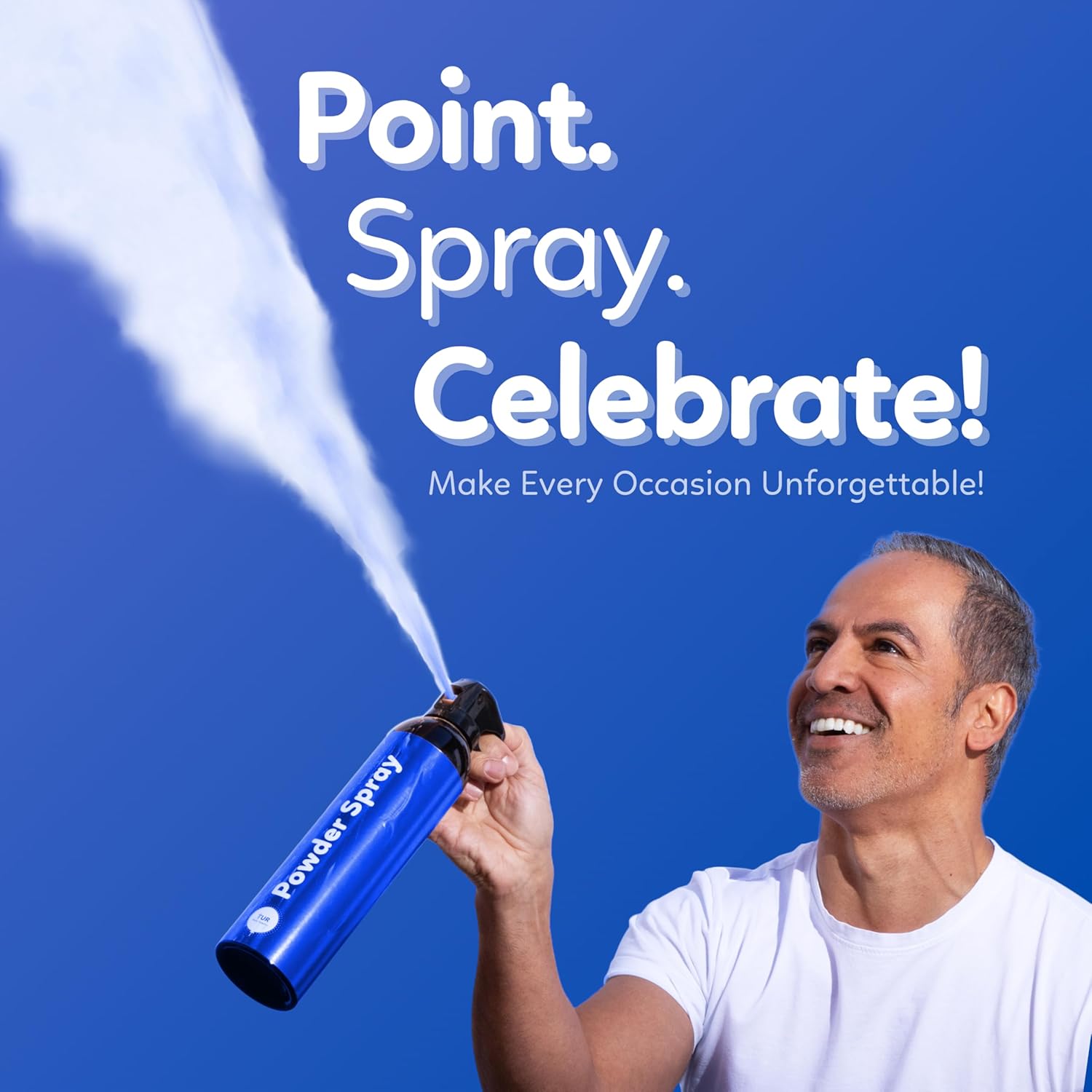 Blue Spray Powder Biodegradable Non-Toxic | TUR Party Supplies