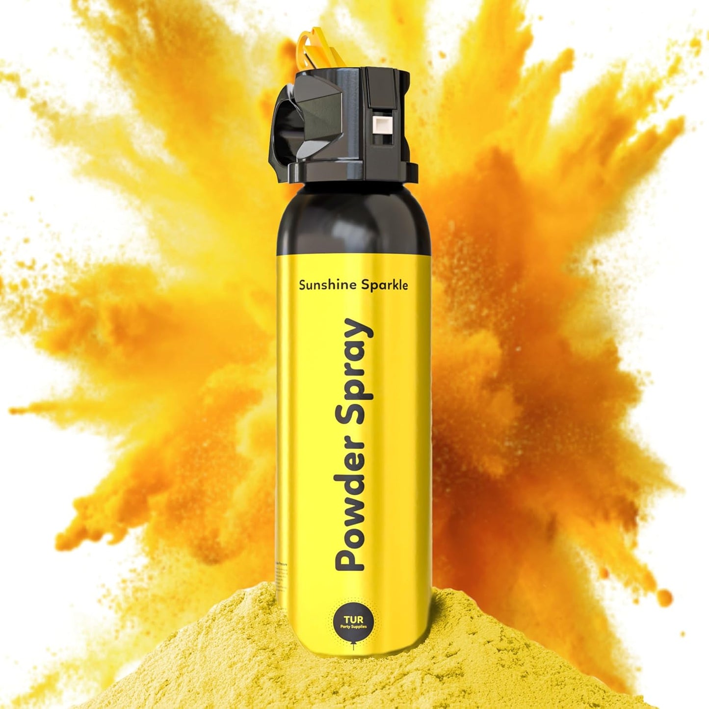 yellow powder spray