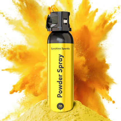 yellow powder spray