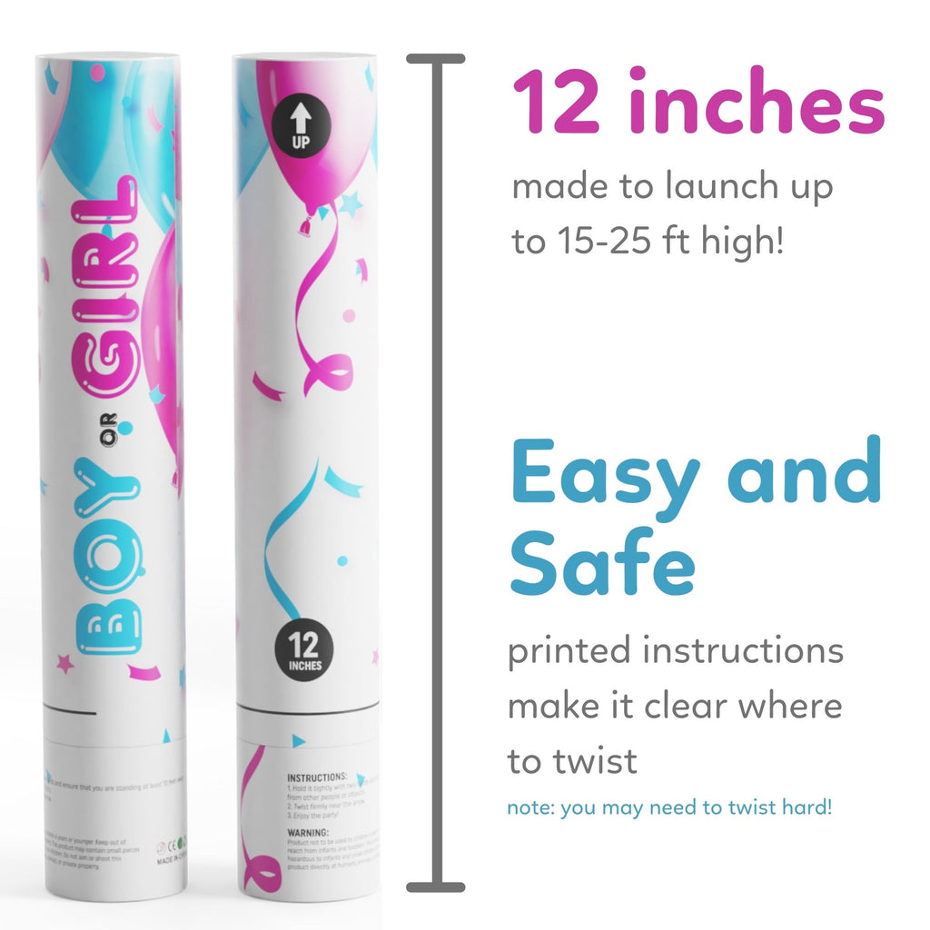 Gender Reveal Roulette Kit | Fast & Free Shipping | TUR Party Supplies