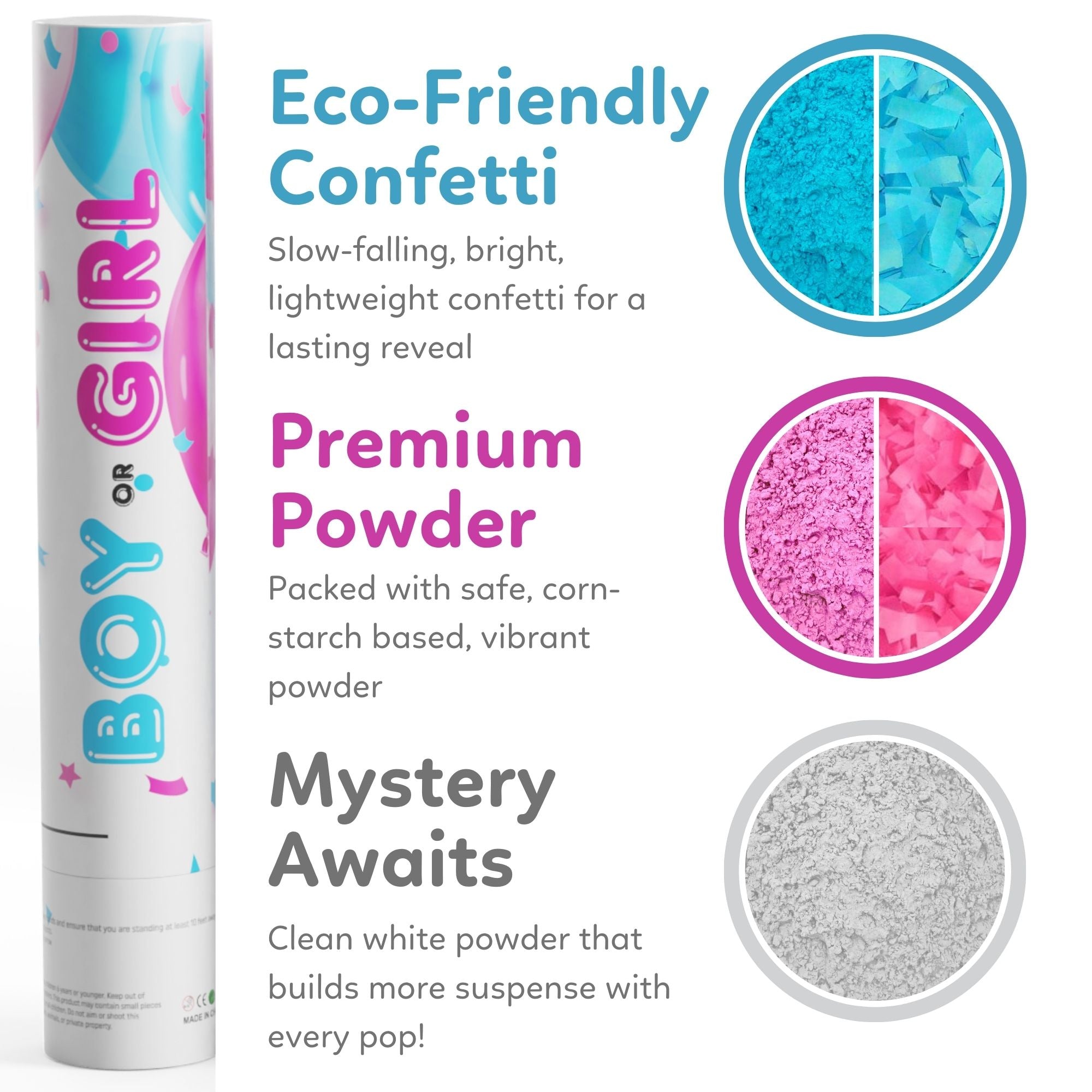 Gender Reveal Roulette Kit | Fast & Free Shipping | TUR Party Supplies