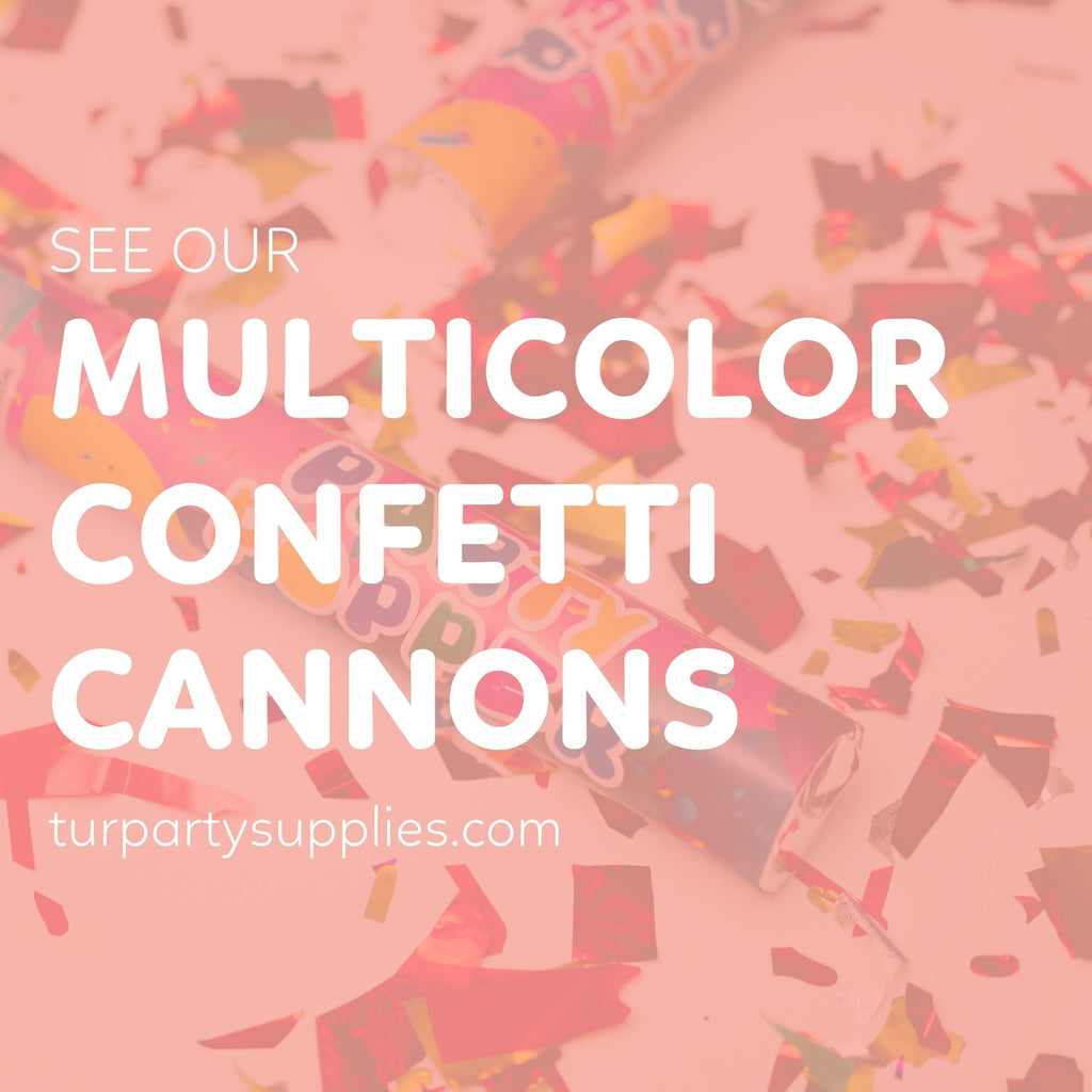 tur party supplies confetti cannon