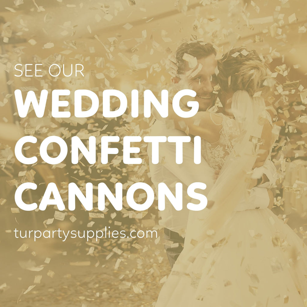 wedding confetti cannons